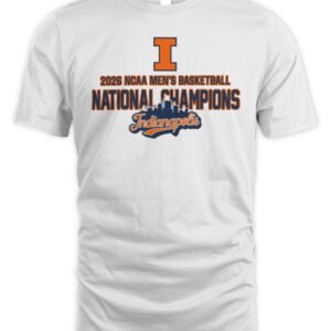 NCAA Illinois Fighting Illini Men's Basketball 2026 National Champions T-Shirt