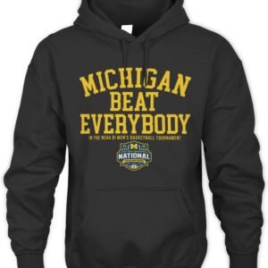 Michigan Wolverines MBB 2026 National Champions Beat Everybody Shirt Hoodie