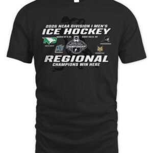 2026 NCAA Division I Men's Ice Hockey Regional Sioux Falls Championship Shirt