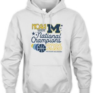 Michigan Wolverines 2026 Men's Basketball National Champions Banners Shirt Hoodie