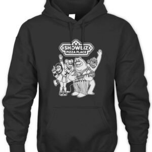 ShowBiz Pizza Characters Hoodie