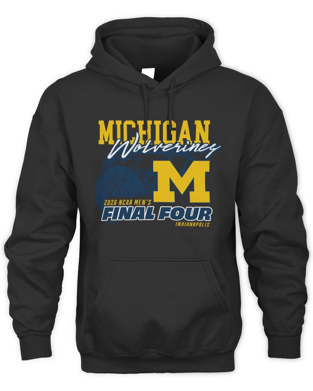 Michigan Wolverines 2026 NCAA Men's Final Four Hoodie
