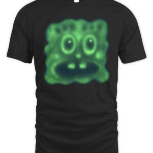 Travis Scott Merch Cj X Spongebob Krabby Patty T Shirt