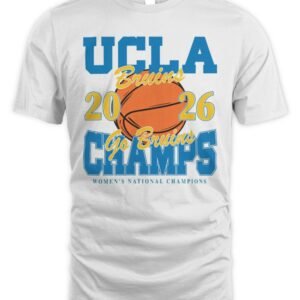 UCLA Bruins 2026 NCAA Women's Basketball National Champions T-Shirt