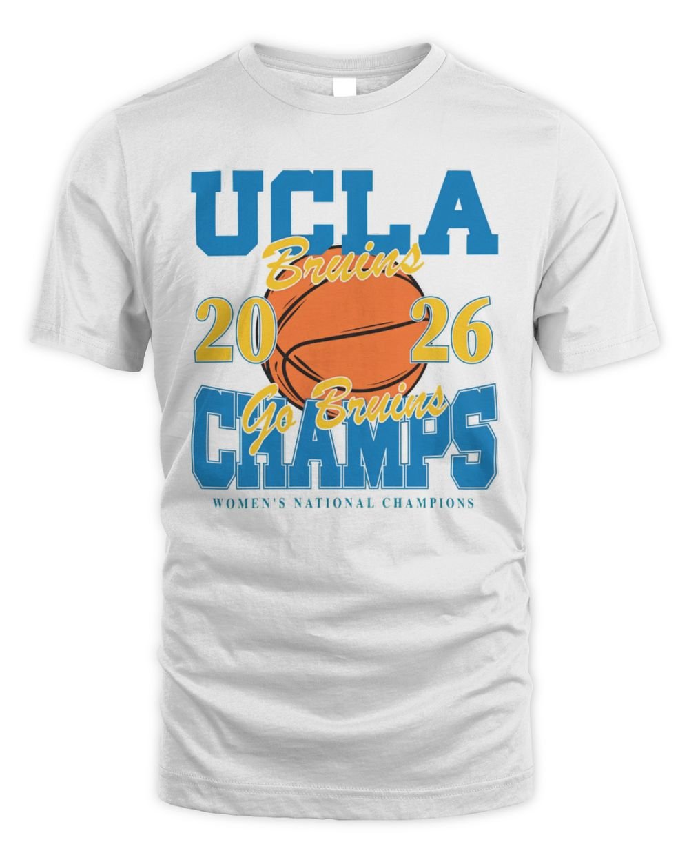 UCLA Bruins 2026 NCAA Women's Basketball National Champions T-Shirt