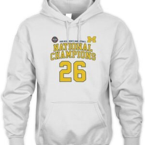 Michigan Basketball 26 National Champions T Shirt Hoodie