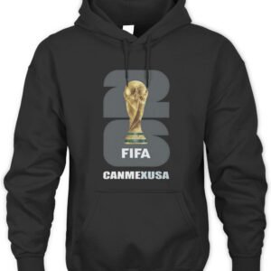 2026 FIFA World Cup Blue Trophy T-Shirt Hoodie