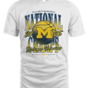 Michigan Wolverines Men's Basketball 2026 National Champs Tee