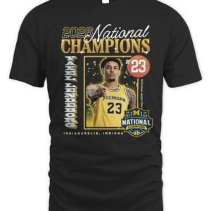 Michigan Yaxel Lendeborg 2026 Men's Basketball National Champion Shirt