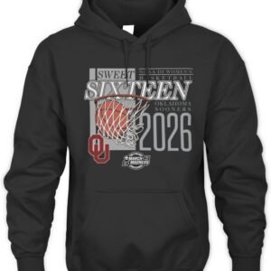 Oklahoma Sooners Sweet Sixteen 2026 NCAA Division I Women's Basketball Regional Hoodie