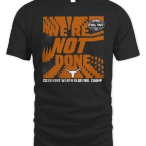 Texas Longhorns 2026 NCAA Women's Basketball Tournament March Madness Final Four Locker Room T-Shirt