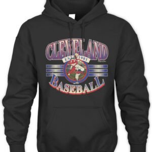 Cleveland Baseball Vintage T-Shirt Hoodie