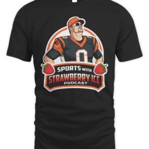 Cincinnati Football with Strawberry Ice T Shirt