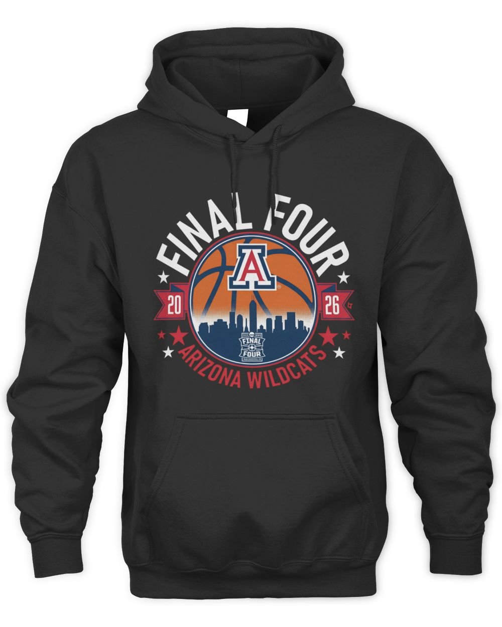 Arizona Basketball 2026 Final Four T Shirt Hoodie