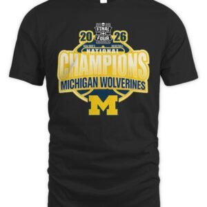 Michigan Wolverines Champions T Shirt
