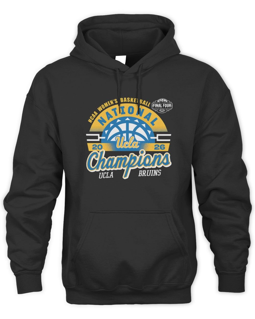UCLA Women's Basketball 2026 Women's Basketball National Champions Sun T Shirt Hoodie