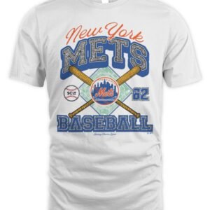 New York Mets '47 x Stoney Clover Lane Sand Crossover Base Foundation T-Shirt