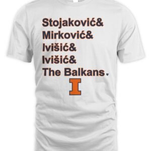 Illinois Basketball The Balkan Bloc T Shirt