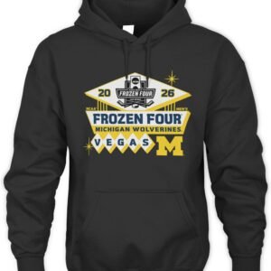 Michigan Wolverines Men's Hockey Frozen Four Hoodie