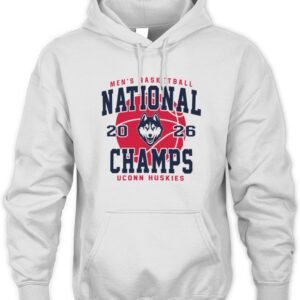 UConn Huskies 2026 National Championship Indianapolis T-Shirt Hoodie