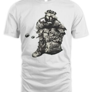 Travis Scott Merch Cj X Spongebob Chum Bucket T Shirt