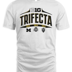 Big Ten Summit Sportswear College Football National Champions Trifecta T Shirt