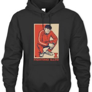 Brad Underwood Illinois Fighting Illini Basketball NIL Graphic T Shirt Hoodie