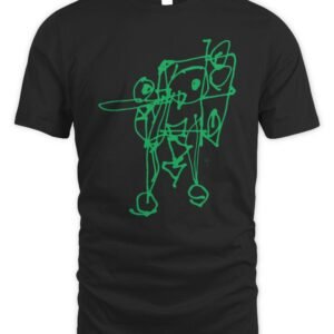 Travis Scott Merch Cj X Spongebob Doodlebob T Shirt