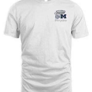 Michigan Wolverines 2026 NCAA Men's Basketball National Champions Badge T-Shirt