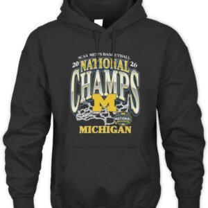 Michigan 2026 Men's Basketball National Champions Net T Shirt Hoodie