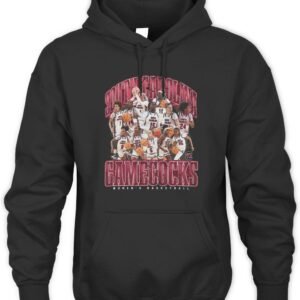 South Carolina Women's Basketball NCAA March Madness 2026 Team Collage Hoodie