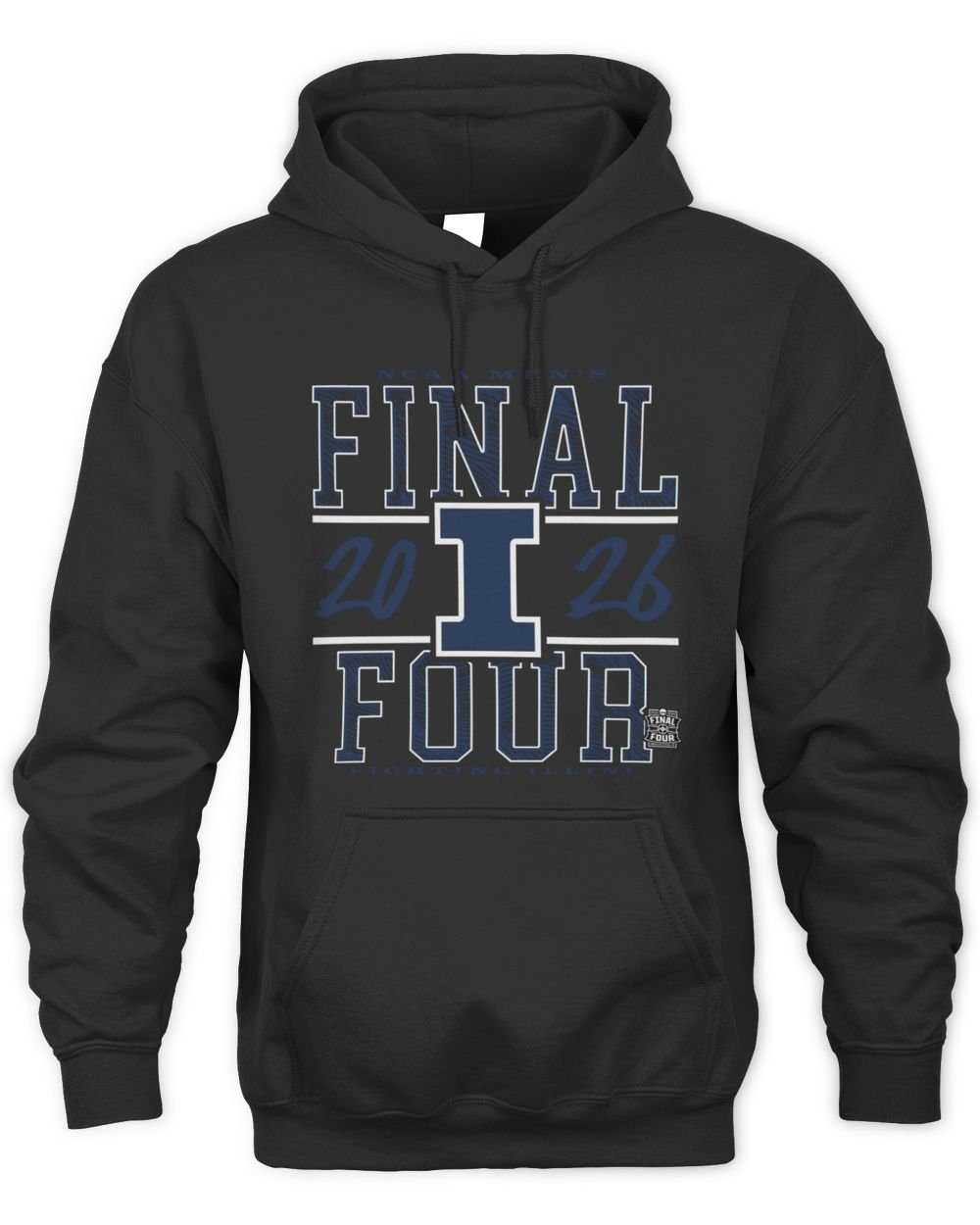 2026 NCAA Illinois Fighting Illini Men's Basketball Final Four Hoodie