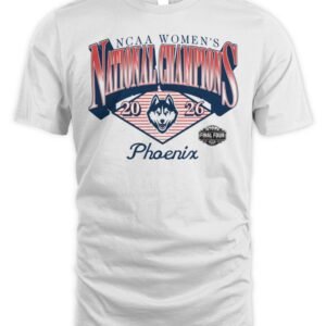 UConn Huskies 2026 NCAA Women's Basketball National Champions T-Shirt