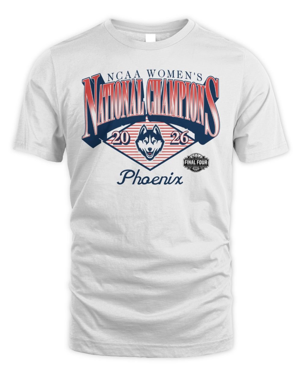 UConn Huskies 2026 NCAA Women's Basketball National Champions T-Shirt