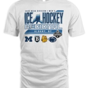 Division I Men's Ice Hockey Regional Albany Champion T Shirt