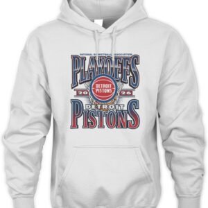 Detroit Pistons 2026 Playoff Participant T Shirt Hoodie