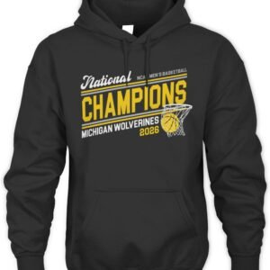 Michigan 2026 Basketball National Champions Action Play T-Shirt Hoodie