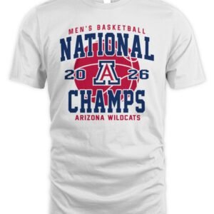 Arizona Wildcats 2026 NCAA Men’s Basketball National Championship Game Indianapolis Indiana T-Shirt