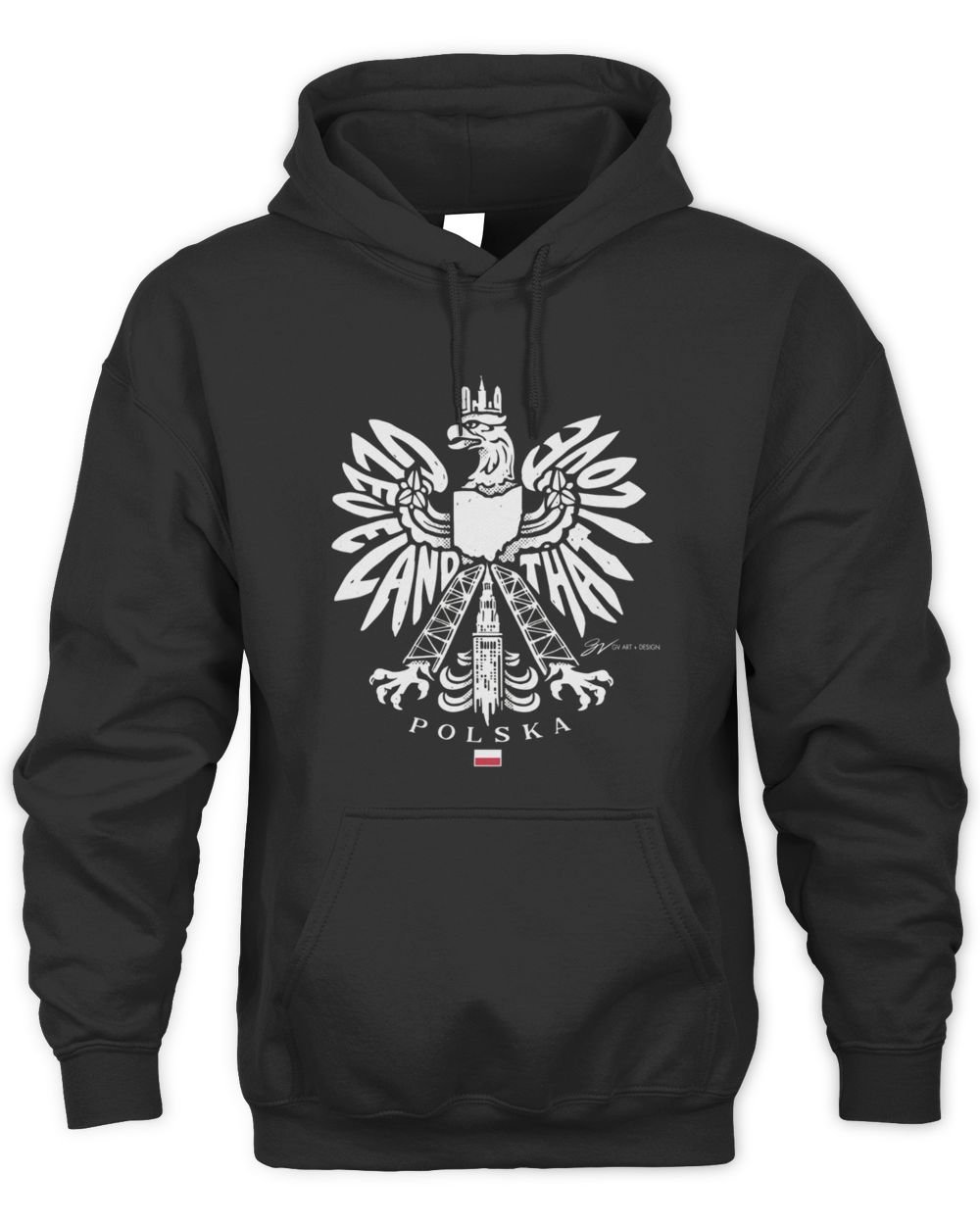 GV Art and Design Cleveland Polska Hoodie