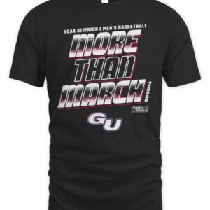 Gonzaga Bulldogs Men's Basketball More Than March T Shirt