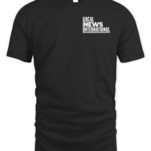 DFTBA Shop Local News International Logo T Shirt