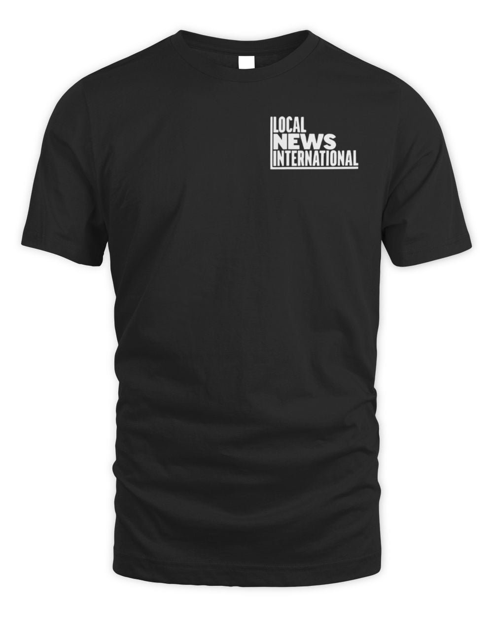 DFTBA Shop Local News International Logo T Shirt