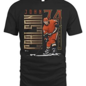 John Carlson Anaheim Vertical T Shirt