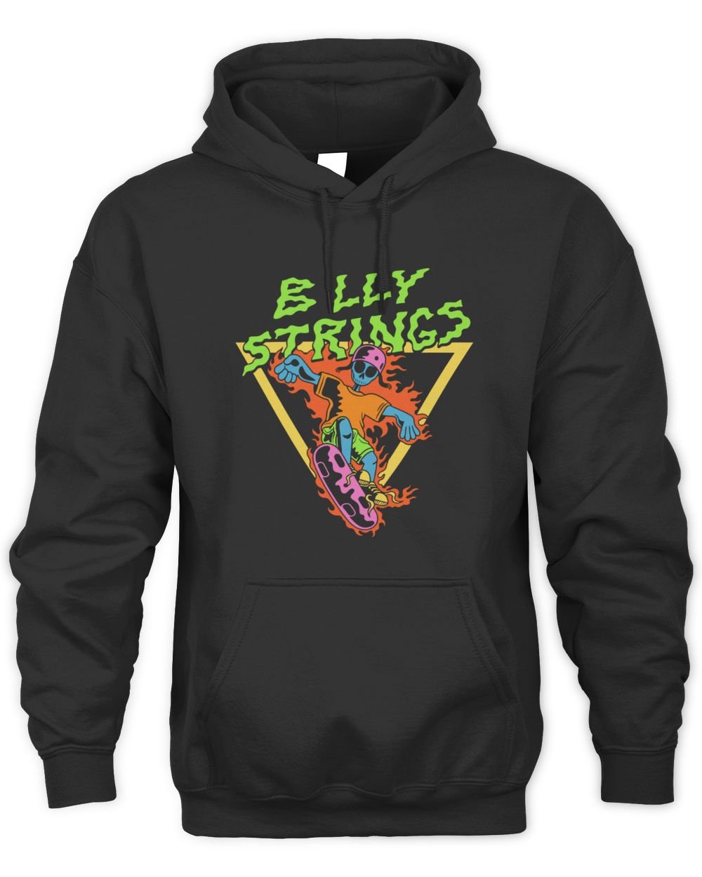 Billy Strings Merch Billy Strings Alien Hoodie