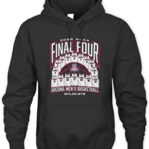 2026 NCAA Arizona Wildcats Men's Basketball 2026 Final Four Madness Hoodie