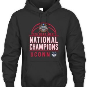 UConn Huskies 2026 NCAA Basketball Champions T-Shirt Hoodie