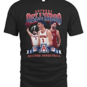 Anthony Dell’Orso Arizona Wildcats 90s T Shirt