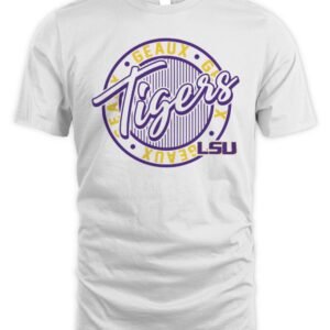 ZooZatz LSU Tigers Retro Ringer T-Shirt