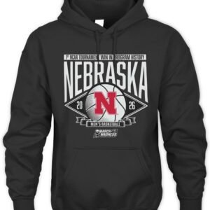 Nebraska Cornhuskers 2026 1st NCAA Tournament Win Hoodie