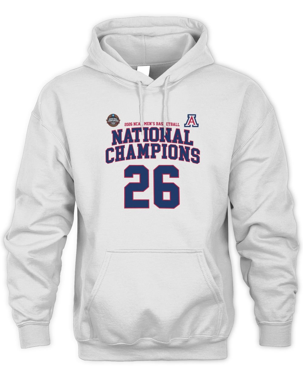 Arizona Basketball 26 National Champions T Shirt Hoodie